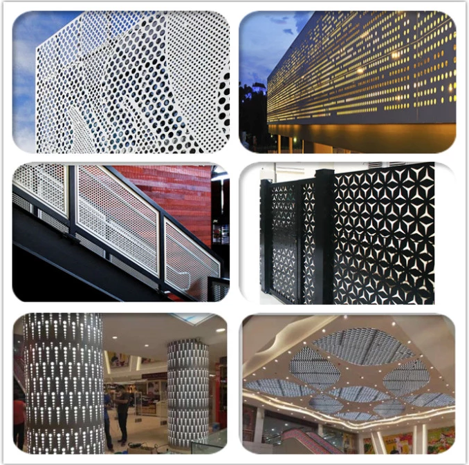 Cheap price stainless steel honeycomb punching perforated metal screen sheet / panel for window and door