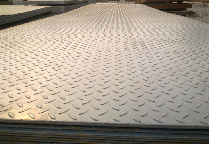Factory Supply Mild Carbon Steel MS 2mm 3mm 6mm 8mm SS400 Checkered Steel Plate Sheet