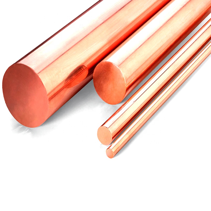 99.99% purity Copper Round Bar with High Quality With Cheap Price