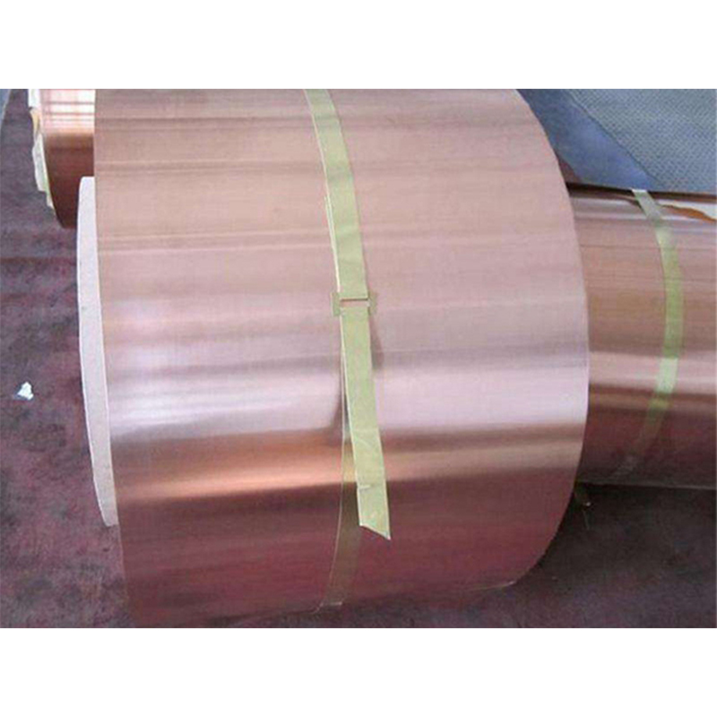 Best Selling Copper Coil Low Customized Width 99.99% Pure Copper Tape Copper Coil
