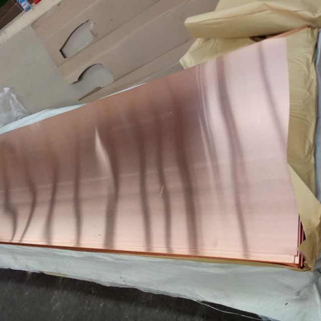 Customized 99.9% Pure C10200 C10300 C11000 C12000 T1 T3 Brass Plate Red Copper Sheet Factory Supply