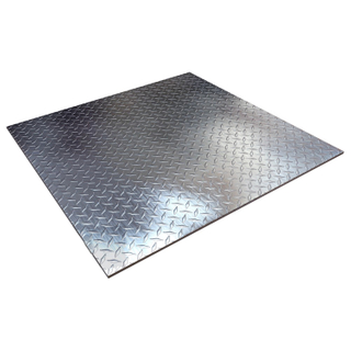 High-quality201 304 316L Stainless Steel Checkered Plate Skid Plate Embossed Lentil Checkered Plate Stainless Steel Sheet